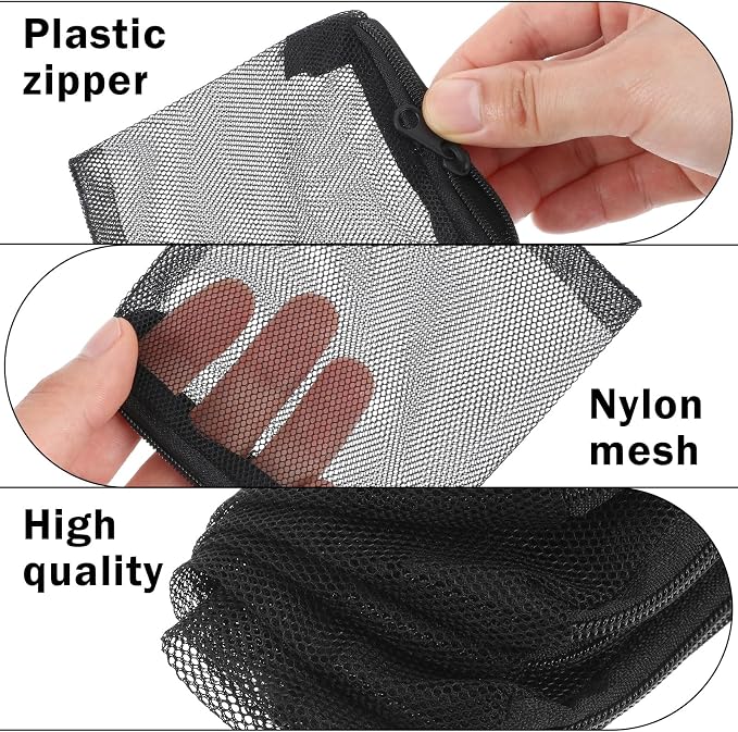 10 Pcs Aquarium Media Bags, 3.9" X 4" Filter Media Bag Small Media Bags - Image 3