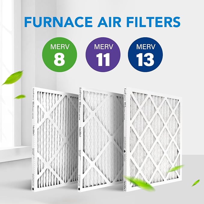 LotFancy 16x20x1 Air Filter MERV 8 4-Pack, Electrostatic Pleated Furnace & AC - Image 8