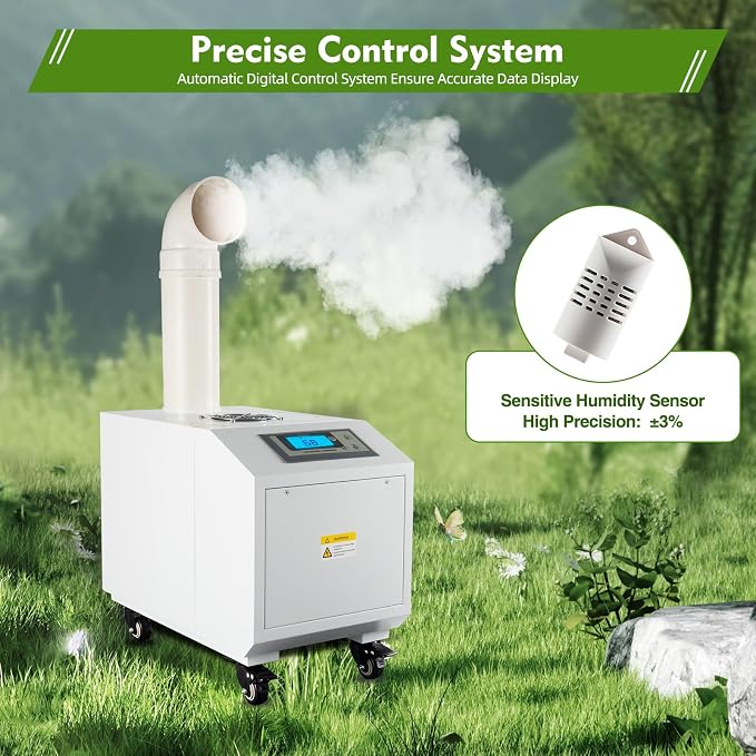 300W Agricultural Ultrasonic Humidifier, Automatic Ultrasonic Industrial - Image 6