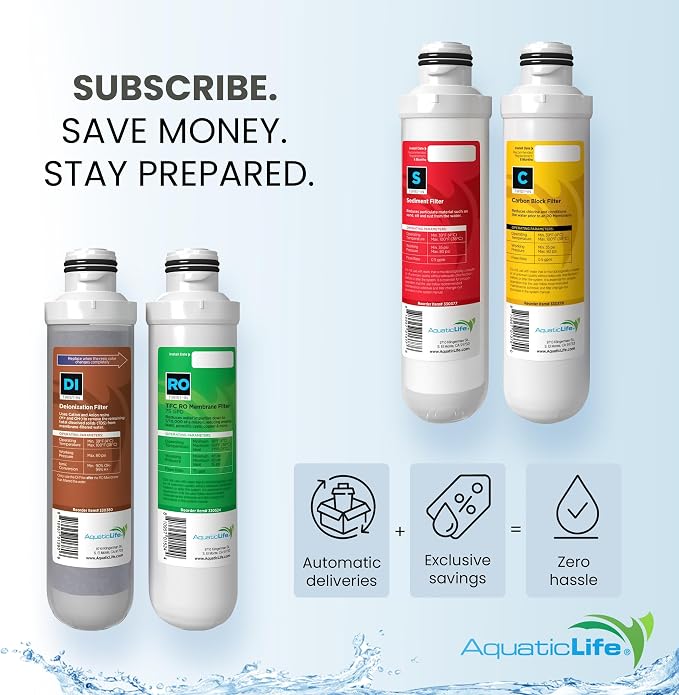 Aquatic Life Twist-In Reverse Osmosis Aquarium Water Filter Replacement - Image 6