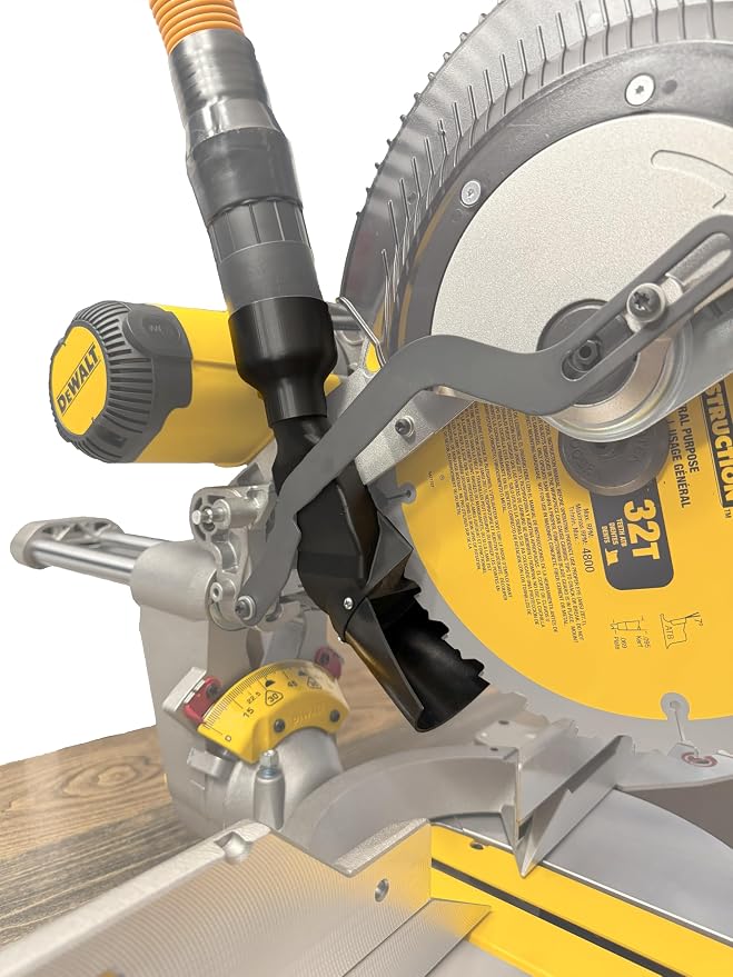 Improved Dust Collection Port for DeWalt DWS779 & DWS780 Miter Saws by Unknown