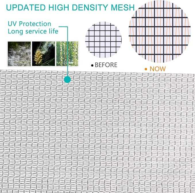 High Density dustproof and Pollen Proof net Screen mesh Used to Replace Screen - Image 4