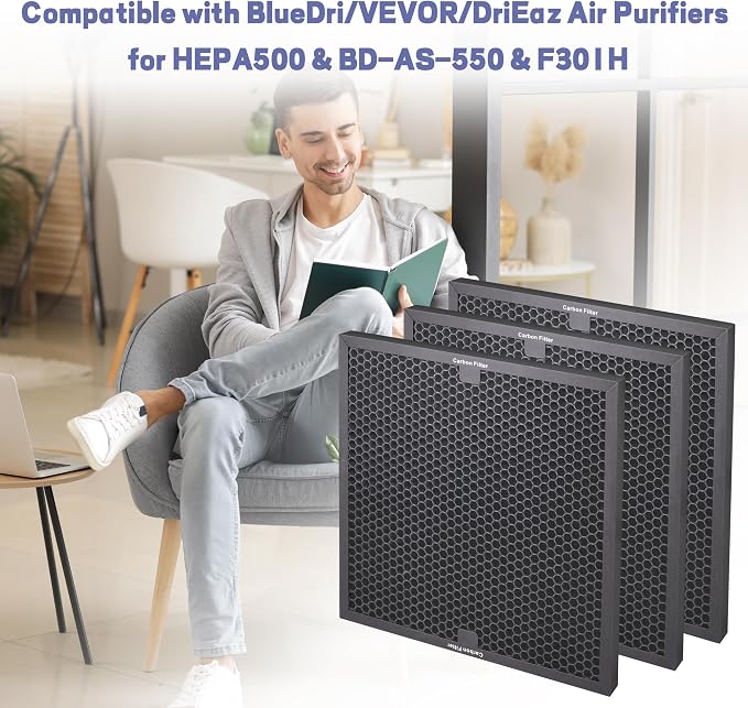Air Scrubber Active Carbon Filters Compatible - Image 2