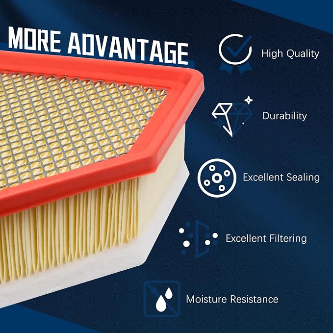 A3248C 84554703 Engine Air Filter Compatible - Image 3