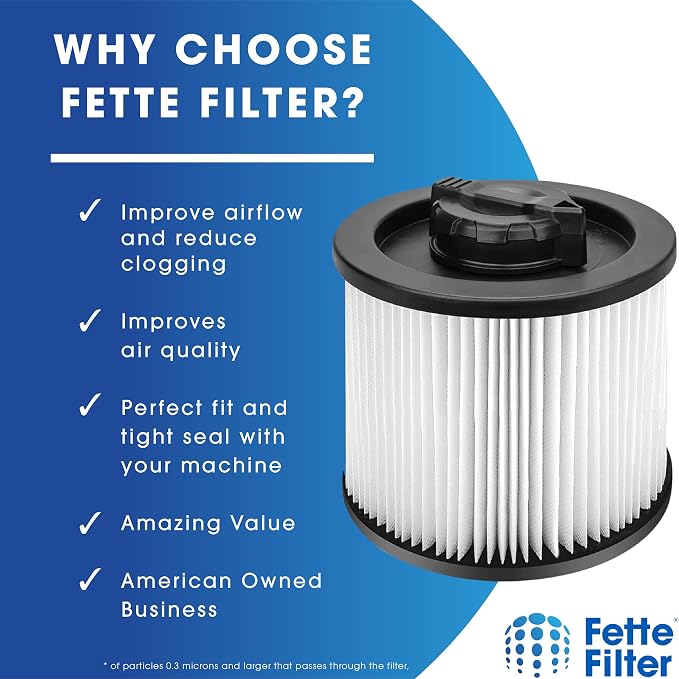 Fette Filter - DXVC4001 HEPA Filter Compatible - Pack of 2 - Image 3
