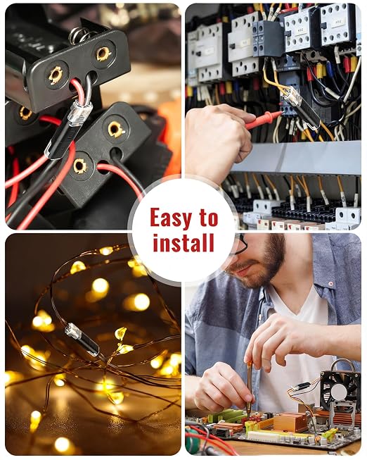 20pcs Low Voltage Wire Connector, Double-Wire Plug-in Connector - Image 7