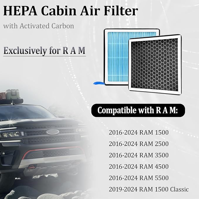 R A M Dedicated CF11671 Cabin Air Filter - Image 2