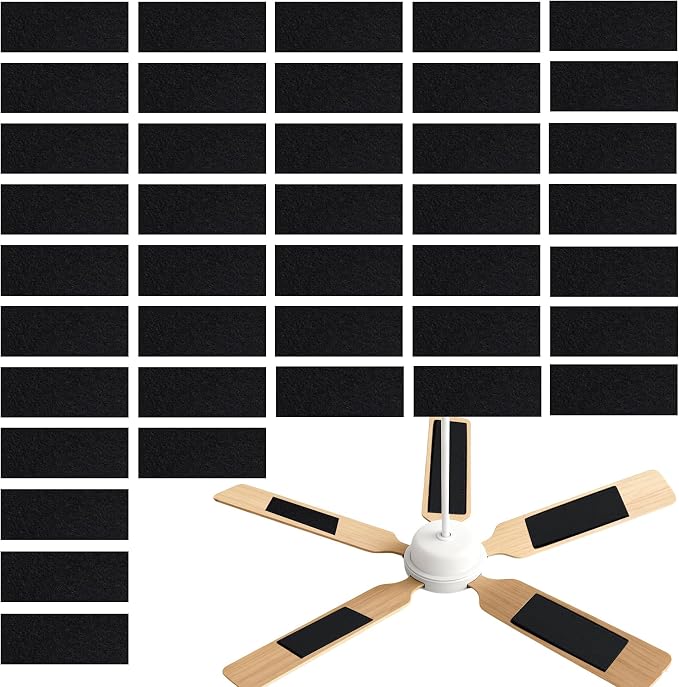 40 pcs Fan Filters for Ceiling Fan Blades Ceiling Fans Filters for Blades by MOSIOBERDAVIAN
