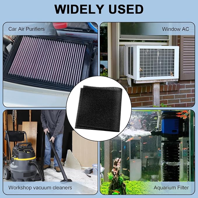 Air Filter Foam Sheet Material, Reusable Air Filter - Image 5
