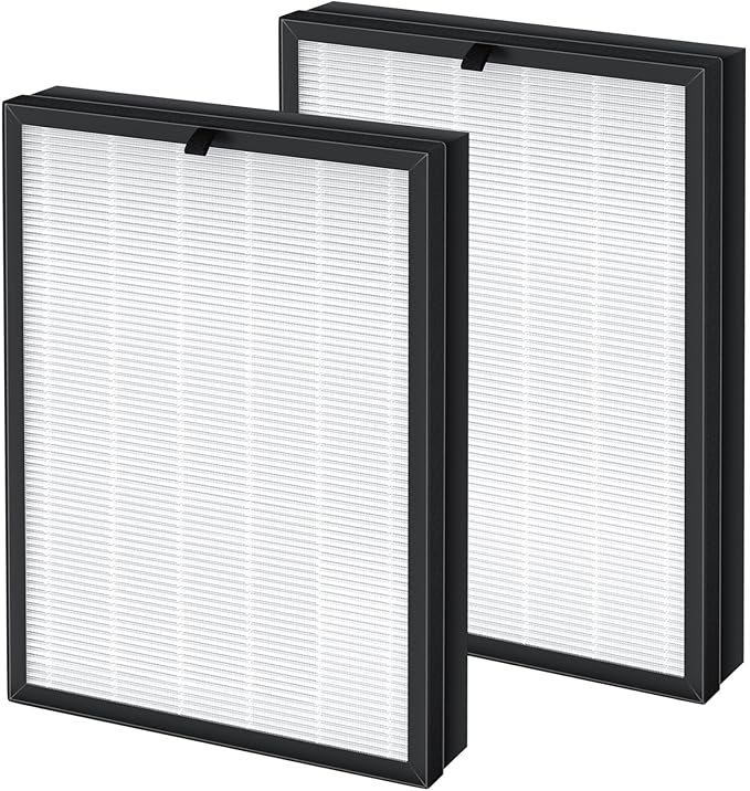 2 Pack 400 Replacement Filter For Puro 400 air purifier, For 400 Puro Air Filter by PAYUDAL