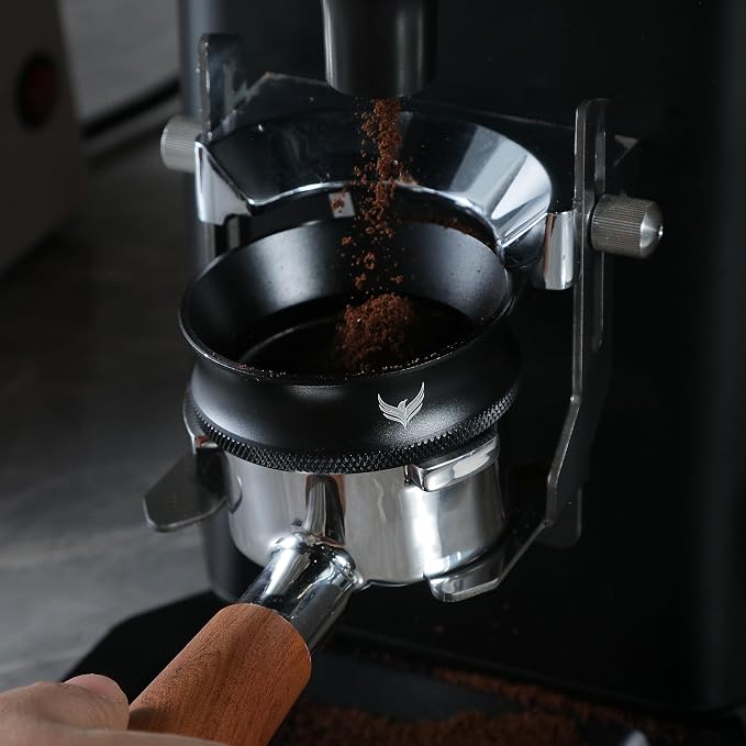 Magnetic 54mm Dosing Funnel & Espresso Puck Screen - Image 7