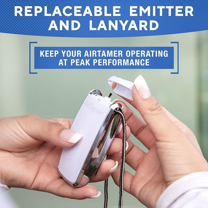 AirTamer A320W Rechargeable Personal Air Purifier, Proven Performance, Virus - Image 4