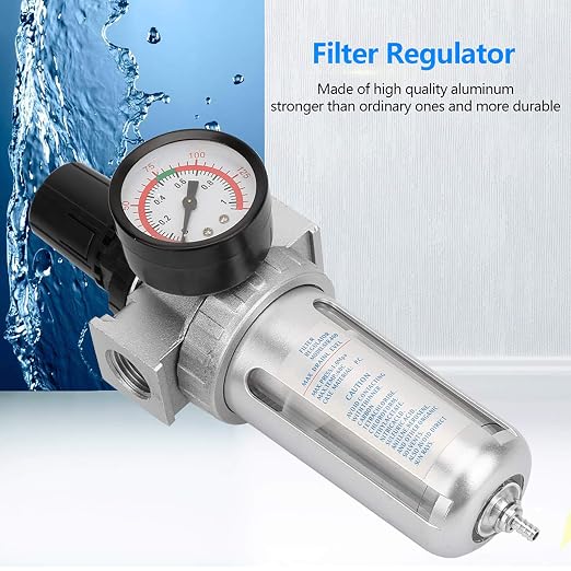 1/2" Air Filter Regulator - Image 2
