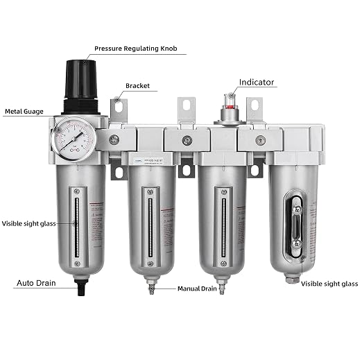 NANPU 1/2" NPT Industrial Grade 4 Stage Air Drying System - Image 3