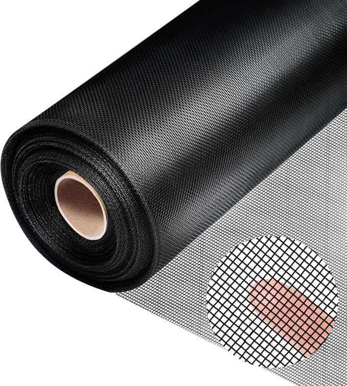 304 Stainless Steel Mesh, 47in x 10ft, 22 Mesh, Sturdy Metal Screen Roll by Unknown
