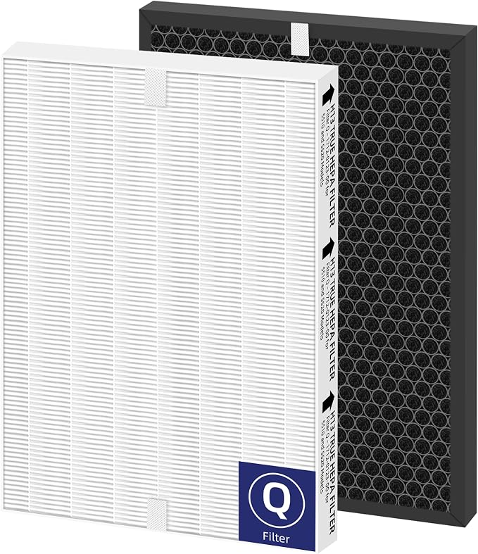 5510 5520 HEPA Air Purifier Filter Q Replacement by Pulluty