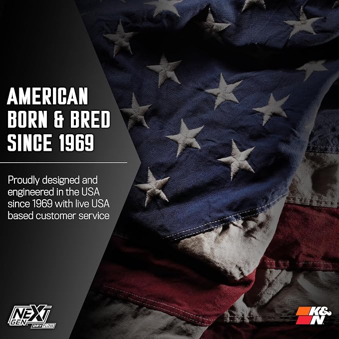 K&N NextGen Cold Air Intake System: Dry-Flow Cotton Filter: Compatible - Image 11