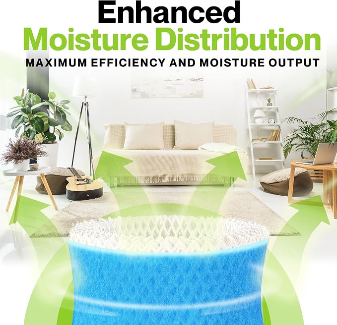 Durabasics 6 Pack of Premium Humidifier Filters Compatible - Image 5