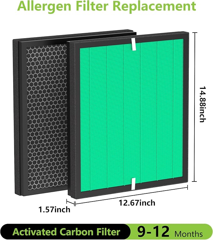 Airmega AP-1512HH Pets Air Purifier Replacement Filter Compatible - Image 7