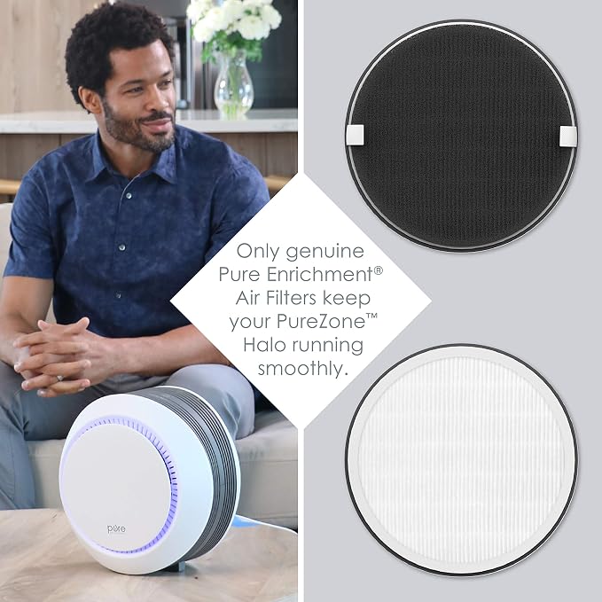 Pure Enrichment® Genuine 2-in-1 True HEPA Replacement Filter - Image 3
