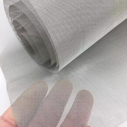 Stainless Steel Mesh Screen #40Mesh -Size:15.7"x47.2" SS304 Wire Mesh Screen by SCRMUSHUZI