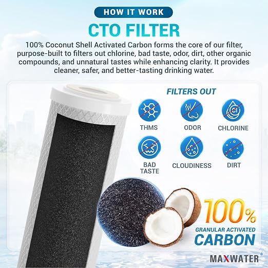 Max Water 2 Stage Whole House 10 inch, Standard Water Filtration System - Image 4