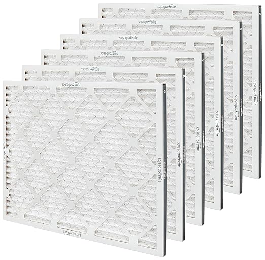 Amazon Basics 20x25x1 Air Filter 6-Pack, MERV 11 AC Furnace Filters, Allergy - Image 3