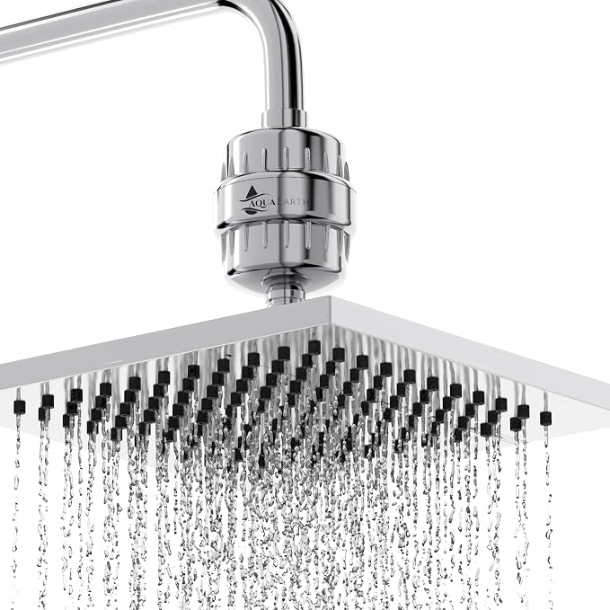 Aqua Earth Shower Filter Head for Hard Water Softening - Image 9