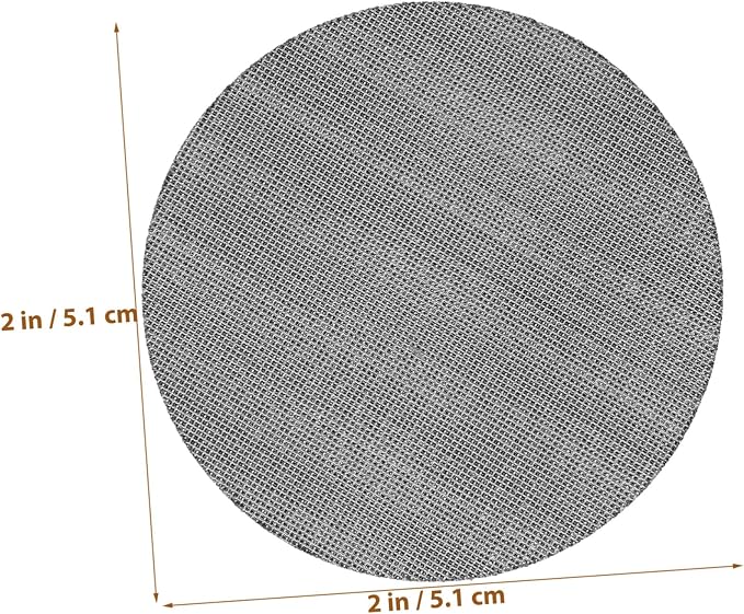 Luxshiny Espresso Machine Filter Double Cup Mesh Screen Stainless Steel Coffee - Image 2