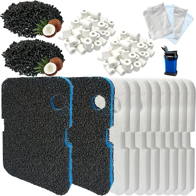 18 Pack Filter Media Compatible by BEAUFAN