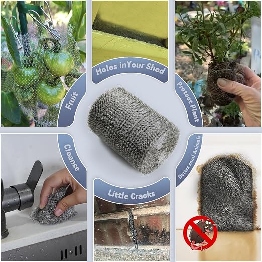 5" X 100 ft 304 Stainless Steel Mesh, Wire Mesh - Image 5