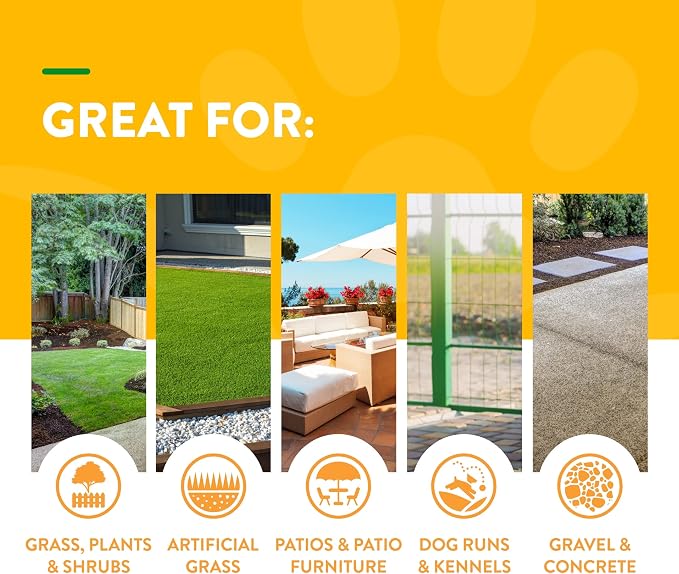NaturVet – Yard Odor Eliminator Plus Citronella Spray – Eliminate Stool and - Image 5
