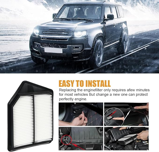 Engine Air Filters 17220-5A2-A00 suitable - Image 5