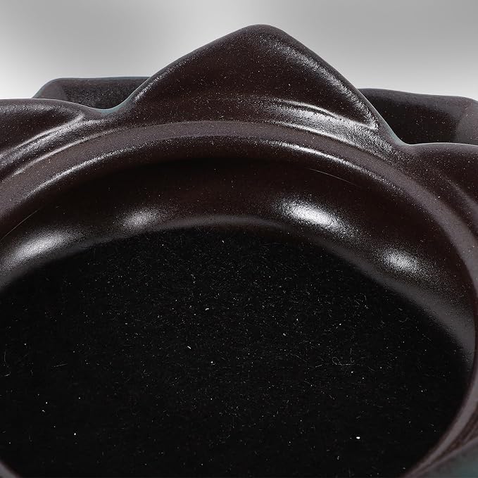 Happyyami Vintage Ceramic Lotus Incense Holder Censer - Image 7