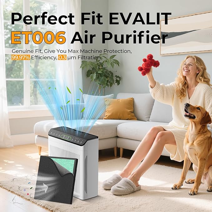 Genuine ET066 Air Purifier Replacement Filter - Image 3