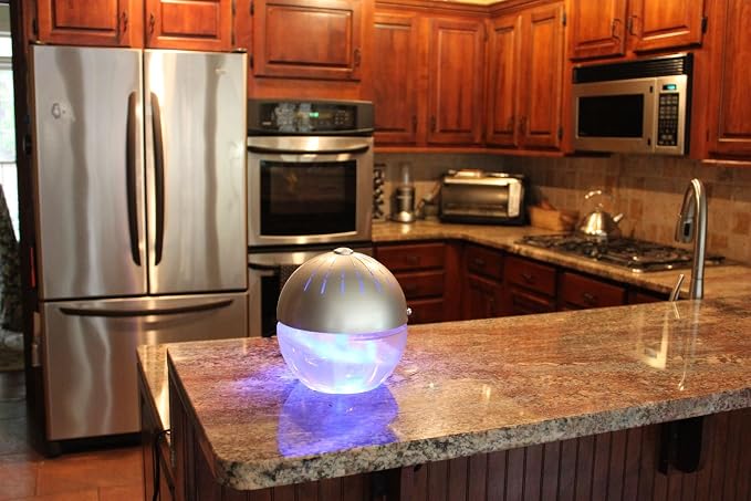 EcoGecko Earth Globe Air Revitalizer, Air Washer, Air Freshener, Room Aromatizer - Image 2