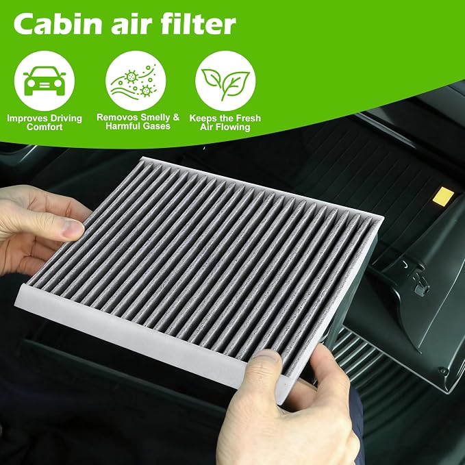 Engine & Cabin Air Filter Kit for Toyota RAV4 Hybrid, Camry Hybrid, Highlander - Image 4