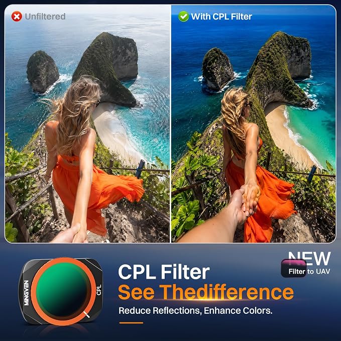 Osmo Pocket 4 ND Filter, Aluminum Alloy Construction, Ultra-Clear Optics - Image 6