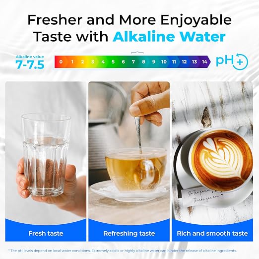Waterdrop TSB-ALK 8 Layer Slightly Alkaline Under Sink Water Filter System - Image 2
