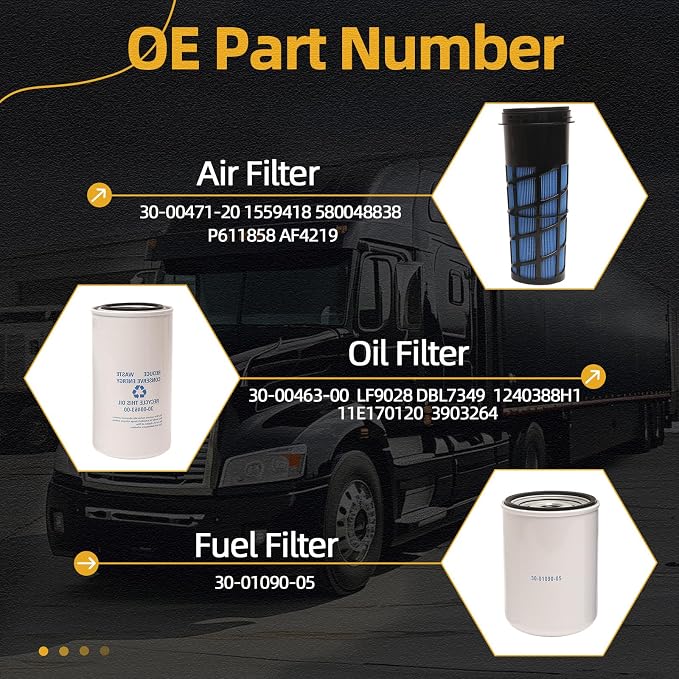 1 Set Filter Maintenance Service Kit including 30-00471-20 & 30-01090-05 & - Image 3