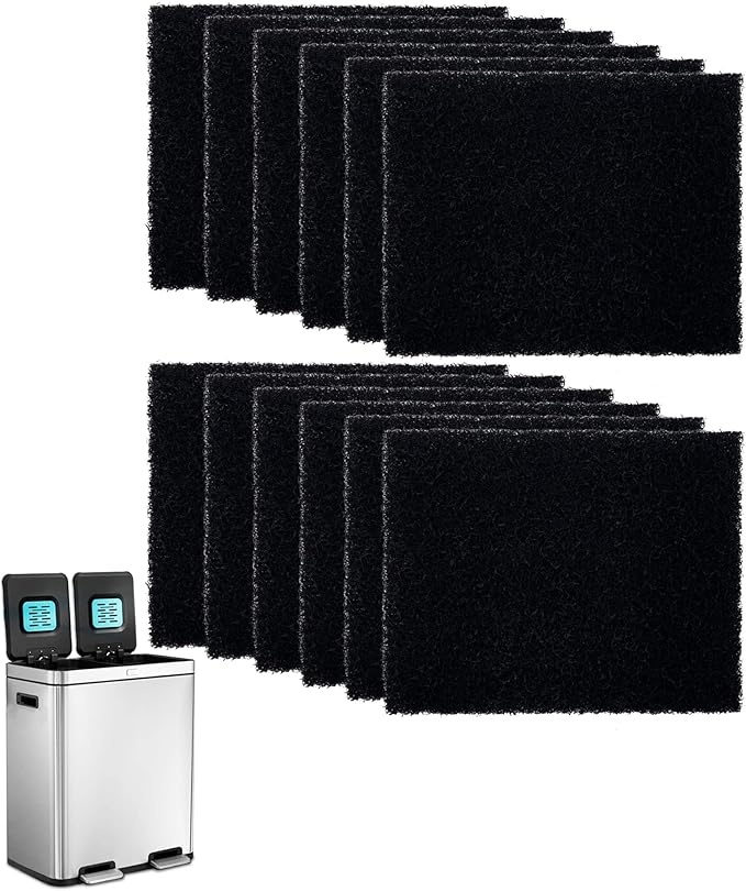 12 Pack Replacement Odor Absorbing Filter Refills by Home