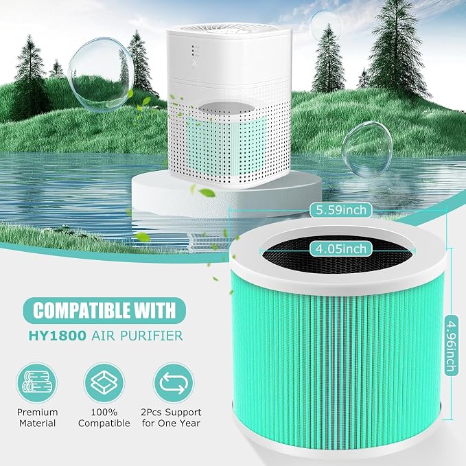 HY1800 H13 True HEPA Replacement Filter Compatible - Image 9