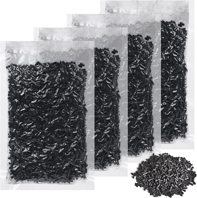 4 Packs 210g Odor Absorbing Activated Carbon Filter Refills by FCFMY