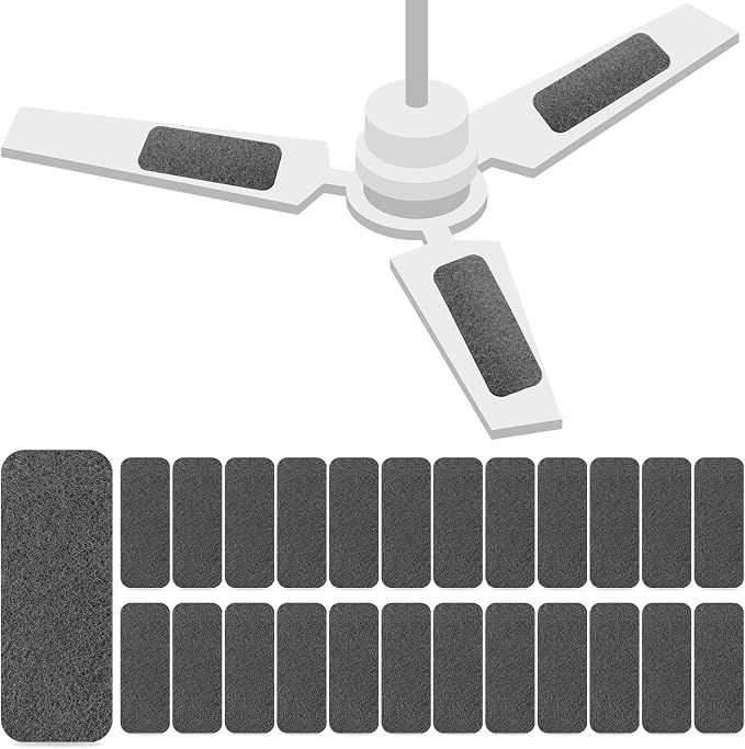 Tuanse 25 Pack Ceiling Fan Filters by Tuanse