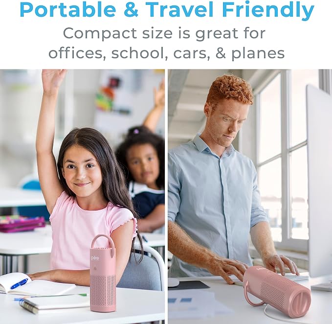 Pure Enrichment PureZone Mini Portable Air Purifier - Image 6