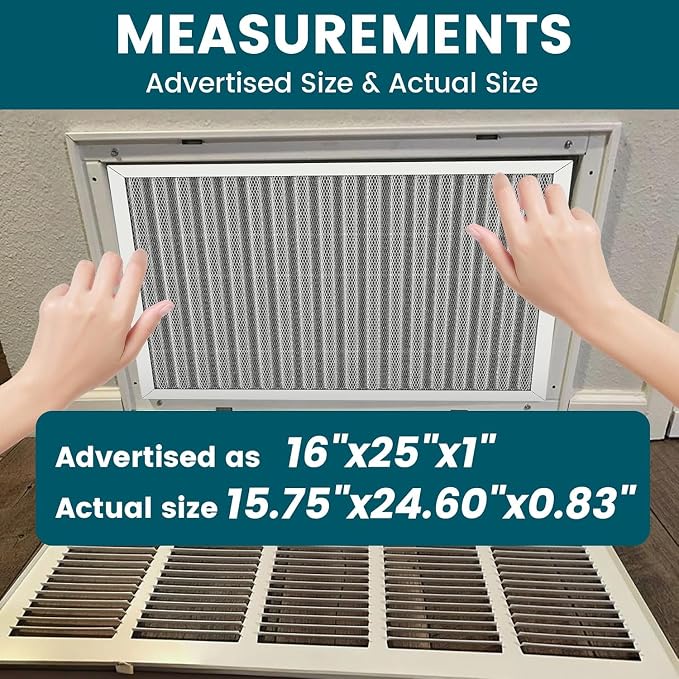 16X20X1 Air Filter-MERV 8, Washable & Reusable Electrostatic Air Filter - Image 4