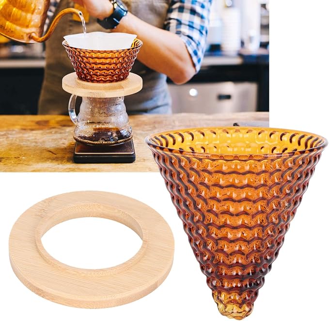 Glass Coffee Dripper, Pour Over Coffee Maker - Image 4