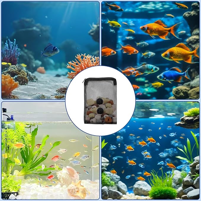 16 Pcs Aquarium Filter Media Bags - Image 6