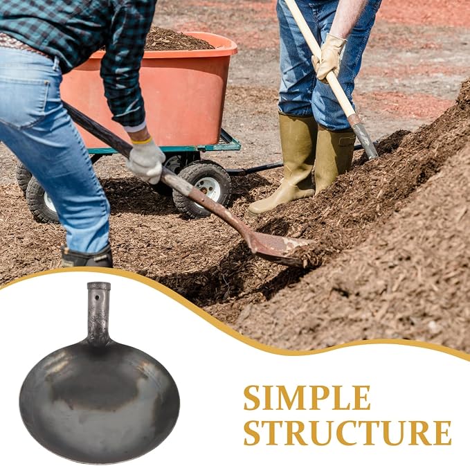 SUPVOX Drain Metal Dung Scoop Edging Shovel Large Spoon - Image 8