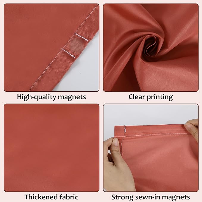 QOUBAI 6PCS Fluorescent Light Covers, 4x2 Feet Magnetic Light Cover Fluorescent - Image 3